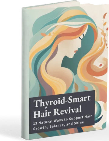 Thyroid-Smart Hair Revival ebook cover, free Thyrafemme Balance bonus